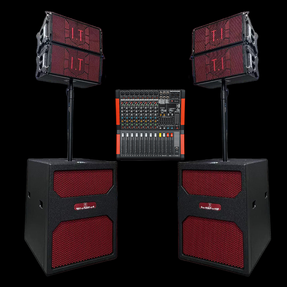 NEW Promotion product.PRO110 single 10 inch line array speaker and PRO118P single 18inch subwoofer speaer sound system